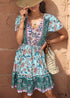Bohemian V-neck Dress